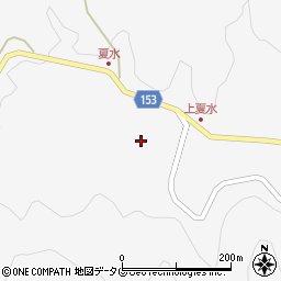 熊本県下益城郡美里町洞岳1707周辺の地図