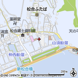 熊本県宇城市不知火町松合183周辺の地図