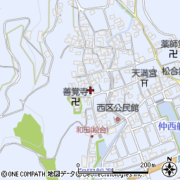 熊本県宇城市不知火町松合1795周辺の地図