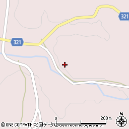 熊本県下益城郡美里町名越谷2539周辺の地図