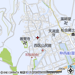熊本県宇城市不知火町松合1786周辺の地図