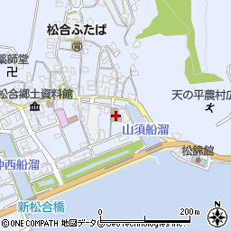 熊本県宇城市不知火町松合198周辺の地図