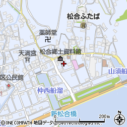 熊本県宇城市不知火町松合136周辺の地図