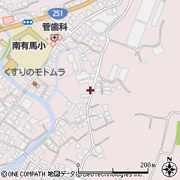 長崎県南島原市南有馬町乙429-1周辺の地図
