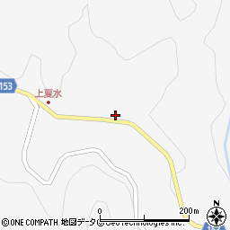 熊本県下益城郡美里町洞岳2013周辺の地図