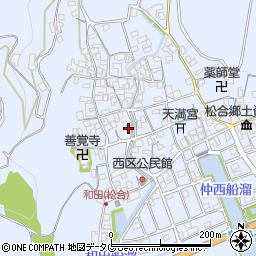 熊本県宇城市不知火町松合1787周辺の地図