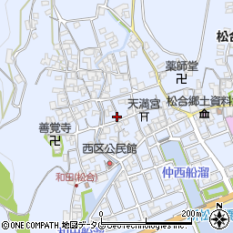 熊本県宇城市不知火町松合897周辺の地図
