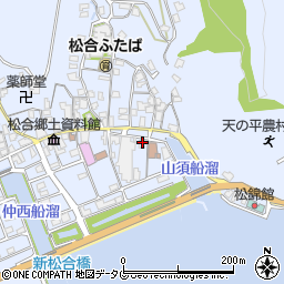熊本県宇城市不知火町松合190周辺の地図