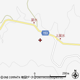 熊本県下益城郡美里町洞岳1709周辺の地図