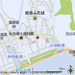 熊本県宇城市不知火町松合188周辺の地図