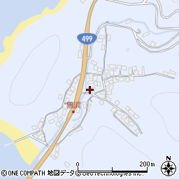 長崎県長崎市黒浜町839周辺の地図