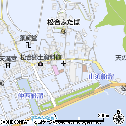 熊本県宇城市不知火町松合171周辺の地図