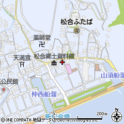 熊本県宇城市不知火町松合141周辺の地図