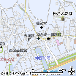 熊本県宇城市不知火町松合798周辺の地図