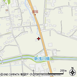 熊本県宇城市松橋町豊福382周辺の地図