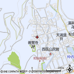 熊本県宇城市不知火町松合1760周辺の地図