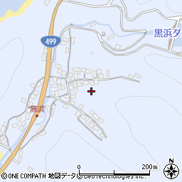 長崎県長崎市黒浜町周辺の地図