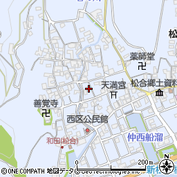 熊本県宇城市不知火町松合898周辺の地図