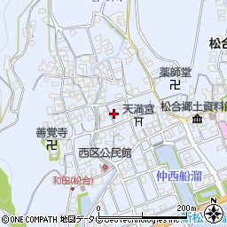 熊本県宇城市不知火町松合835周辺の地図