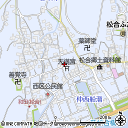 熊本県宇城市不知火町松合807周辺の地図