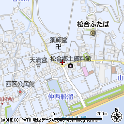 熊本県宇城市不知火町松合767周辺の地図