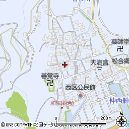 熊本県宇城市不知火町松合1754周辺の地図