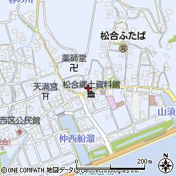 熊本県宇城市不知火町松合750周辺の地図