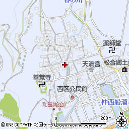 熊本県宇城市不知火町松合1741周辺の地図