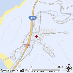 長崎県長崎市黒浜町837周辺の地図