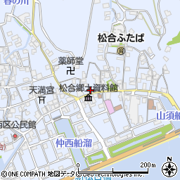 熊本県宇城市不知火町松合748周辺の地図