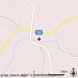 熊本県下益城郡美里町名越谷2146周辺の地図
