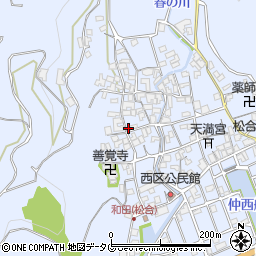 熊本県宇城市不知火町松合1758周辺の地図