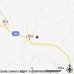 熊本県下益城郡美里町洞岳2003周辺の地図