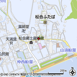 熊本県宇城市不知火町松合745周辺の地図