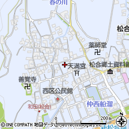 熊本県宇城市不知火町松合830周辺の地図