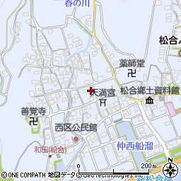 熊本県宇城市不知火町松合828周辺の地図