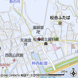 熊本県宇城市不知火町松合763周辺の地図