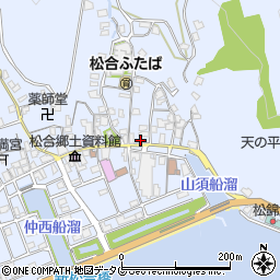 熊本県宇城市不知火町松合411周辺の地図