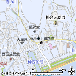 熊本県宇城市不知火町松合762周辺の地図