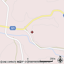 熊本県下益城郡美里町名越谷2536周辺の地図