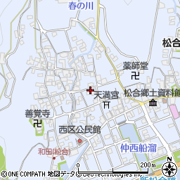 熊本県宇城市不知火町松合829周辺の地図