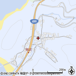 長崎県長崎市黒浜町835周辺の地図