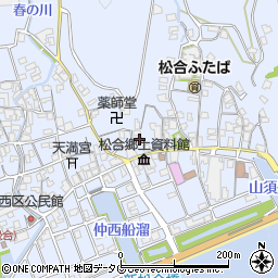 熊本県宇城市不知火町松合752周辺の地図