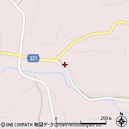熊本県下益城郡美里町名越谷2535周辺の地図