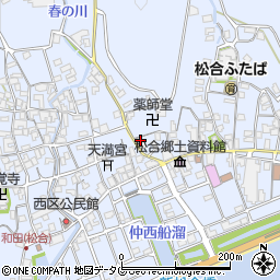 熊本県宇城市不知火町松合771周辺の地図