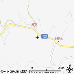 熊本県下益城郡美里町洞岳1666周辺の地図