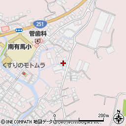 長崎県南島原市南有馬町乙365周辺の地図