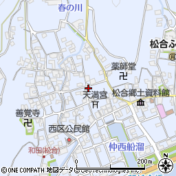 熊本県宇城市不知火町松合818周辺の地図