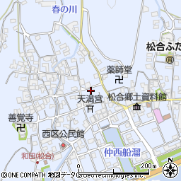 熊本県宇城市不知火町松合817周辺の地図