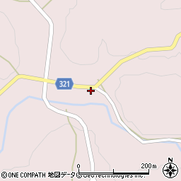 熊本県下益城郡美里町名越谷2143周辺の地図